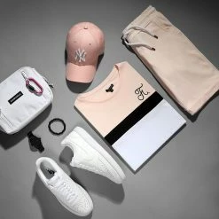 Grosses soldes 👍 Tee 👕 Shirt Tricolore Avec Broderie 009 Blanc Noir Rose de Final Club 🔥 -Final Club Soldes final club 127946 FINAL 009 TPDT 20210813T142618 06