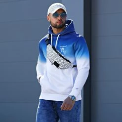 Les meilleures critiques de ✔️ Sweat Capuche Dégradé Avec Broderie 036 Bleu Et Blanc de Final Club 👍 -Final Club Soldes final club 137060 FINAL 036 TPDT 20210326T080211 05