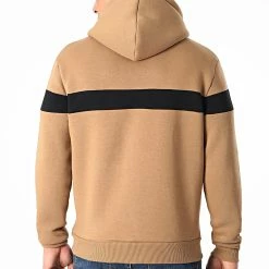 Bon marché 🧨 Sweat Capuche Bicolore Avec Broderie 445 Noir Camel de Final Club ⌛ -Final Club Soldes final club 246269 FINAL 445 20210311T143549 04