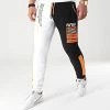 Coupon 🔔 Pantalon Jogging Half Limited Edition Noir Blanc Détails Orange Fluo de Final Club 🥰 -Final Club Soldes final club 247074 FINAL 550 20210225T154010 01