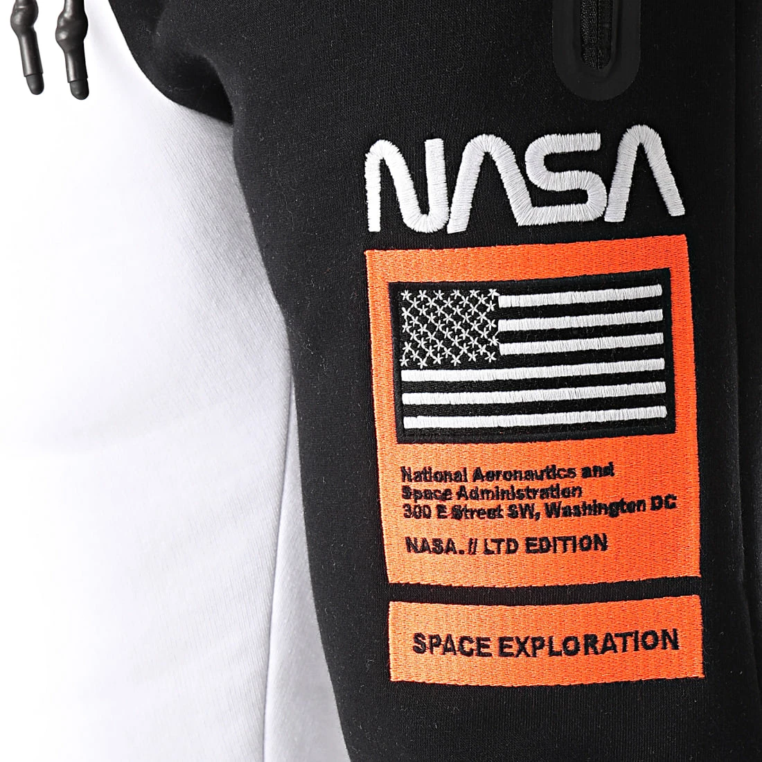 Coupon 🔔 Pantalon Jogging Half Limited Edition Noir Blanc Détails Orange Fluo de Final Club 🥰 4 Coupon 🔔 Pantalon Jogging Half Limited Edition Noir Blanc Détails Orange Fluo de Final Club 🥰 – Image 2