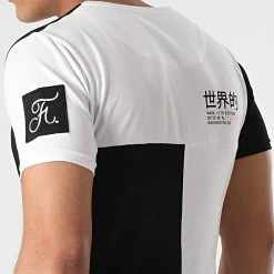 Meilleur prix 👏 Tee 👕 Shirt Nasa Half Limited Edition Noir Blanc Détails Orange Fluo de Final Club 🔥 -Final Club Soldes final club 248767 FINAL 551 20210225T152626 04