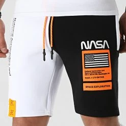 Acheter 🔔 Short Jogging Half Limited Edition Noir Blanc Détails Orange Fluo de Final Club 👏 -Final Club Soldes final club 251965 FINAL 565 20210402T080008 03