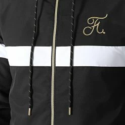 Tout neuf 😀 Ensemble De Survêtement Gold Label Avec Bandes Et Broderie 459 Noir de Final Club 👏 -Final Club Soldes final club 258947 FINAL 459 20210701T081015 03