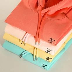 Sortie 🌟 Sweat Capuche Premium Avec Broderie 625 Bleu Pastel de Final Club 🔔 -Final Club Soldes final club 263273 FINAL 625 20210616T092900 03