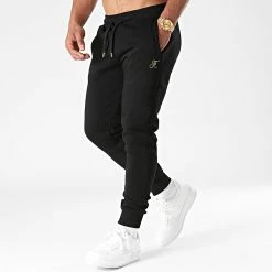 Remise 😍 Pantalon Jogging Premium Avec Broderie 653 Noir Doré de Final Club 😍 -Final Club Soldes final club 263338 FINAL 653 20210615T080449 03