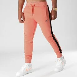 Les meilleures critiques de 👏 Pantalon Jogging Premium A Bande 664 Orange Pastel de Final Club ✔️