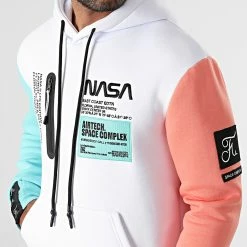 Meilleure vente 😀 Sweat Capuche Nasa Space Limited Edition Pastel 705 Blanc de Final Club 👍 -Final Club Soldes final club 266450 FINAL 705 20210616T150743 03