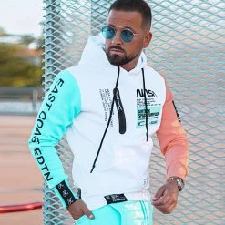 Meilleure vente 😀 Sweat Capuche Nasa Space Limited Edition Pastel 705 Blanc de Final Club 👍 -Final Club Soldes final club 266450 FINAL 705 20210721T101430 07