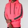 Offres ❤️ Sweat Capuche Premium A Bandes 725 Rose Fluo de Final Club ✨ -Final Club Soldes final club 280363 FINAL 725 20211022T152811 01