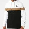 Offres 🧨 Sweat Capuche Tricolore Avec Broderie 444 Blanc Camel Noir de Final Club 👍 -Final Club Soldes final club 281600 FINAL 444 20211006T102814 03