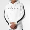 Sortie 🧨 Sweat Capuche A Bandes Avec Broderie 773 Blanc de Final Club 💯 -Final Club Soldes final club 284008 FINAL 773 20211029T142852 01