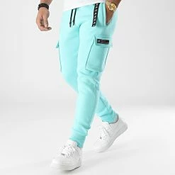 Promo 😍 Pantalon Jogging Cargo Premium Fit 822 Bleu Pastel de Final Club 🎁 -Final Club Soldes final club 287859 FINAL 822 20211209T145130 03