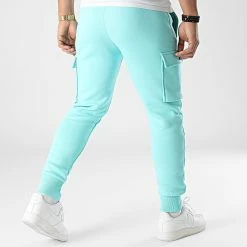 Promo 😍 Pantalon Jogging Cargo Premium Fit 822 Bleu Pastel de Final Club 🎁 -Final Club Soldes final club 287859 FINAL 822 20211209T145133 05