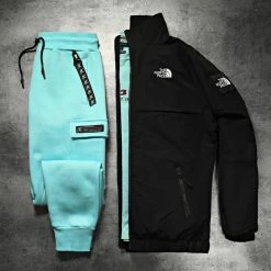 Promo 😍 Pantalon Jogging Cargo Premium Fit 822 Bleu Pastel de Final Club 🎁 -Final Club Soldes final club 287859 FINAL 822 20211214T081347 05