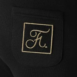 Le moins cher 😍 Pantalon Jogging Nasa Final Edition Noir Blanc Détails Or de Final Club 🔥 -Final Club Soldes final club 290293 FINAL 817 20220121T153412 04