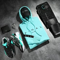 Meilleure affaire 🥰 Sweat Capuche A Bandes Avec Broderie 780 Bleu Pastel de Final Club 😀 -Final Club Soldes final club 291239 FINAL 780 20220209T135726 05