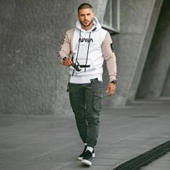 Meilleur prix 🛒 Sweat Capuche Nasa Final Edition 847 Blanc Beige de Final Club 😀 -Final Club Soldes final club 292341 FINAL 847 20220504T093955 05