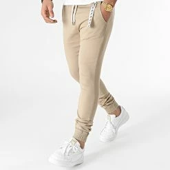 Le moins cher ⭐ Jogger Pant Premium Skinny Fit 827 Beige de Final Club 🌟 -Final Club Soldes final club 295361 FINAL 827 20220121T150646 01