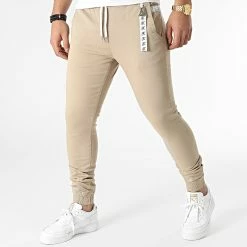 Le moins cher ⭐ Jogger Pant Premium Skinny Fit 827 Beige de Final Club 🌟