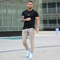 Le moins cher ⭐ Jogger Pant Premium Skinny Fit 827 Beige de Final Club 🌟 -Final Club Soldes final club 295361 FINAL 827 20220302T094638 06