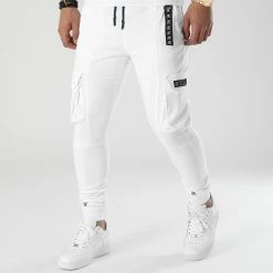 Nouveau 🥰 Pantalon Cargo 929 Blanc de Final Club 🤩