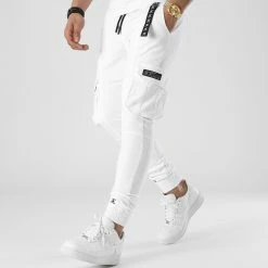 Nouveau 🥰 Pantalon Cargo 929 Blanc de Final Club 🤩 -Final Club Soldes final club 301638 FINAL 929 20220318T150053 03
