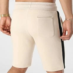 Meilleur prix 🔔 Short Jogging Premium A Bandes 933 Beige de Final Club 😉 -Final Club Soldes final club 303497 FINAL 933 20220429T120505 05