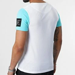 Nouveau 🌟 Tee 👚 Shirt Nasa Final Edition 973 Blanc Bleu Pastel de Final Club 😉 -Final Club Soldes final club 307067 FINAL 973 20220513T150639 04