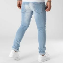 Budget 🛒 Jean Slim Fit Avec Destroy 953 Bleu Denim Wash de Final Club ✨ -Final Club Soldes final club 312961 FINAL 953 20220513T145149 06