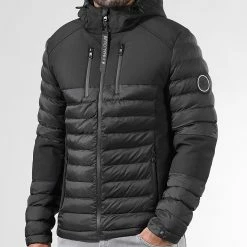 Remise ❤️ Doudoune Night Shark Noir 0011 Noir de Final Club 😉 -Final Club Soldes final club 314393 FINAL 1150510 0011 20221005T104447 03