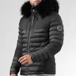 De gros 🥰 Doudoune Night Shark Avec Fourrure Noire 0012 Noir de Final Club 😀 -Final Club Soldes final club 314399 FINAL 1150510 0012 20221005T104628 01