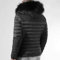 De gros 🥰 Doudoune Night Shark Avec Fourrure Noire 0012 Noir de Final Club 😀 -Final Club Soldes final club 314399 FINAL 1150510 0012 20221005T104632 04