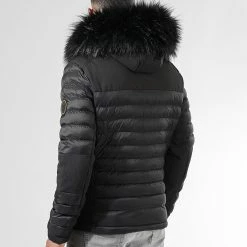 Grosses soldes 👍 Doudoune Night Shark Noir Orange Avec Fourrure Noire 0014 Noir de Final Club 😀 -Final Club Soldes final club 314413 FINAL 1150510 0014 20221005T104802 04