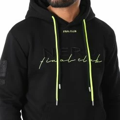 Sortie 😉 Sweat Capuche NERO 1st Drop Limited Carbon Black de NERO x Final Club 😍