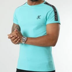 Les meilleures critiques de 😉 Tee 👚 Shirt Avec Bandes Et Broderie 1004 Bleu Pastel de Final Club ❤️ -Final Club Soldes final club 319549 FINAL 1004 20220720T085734 03