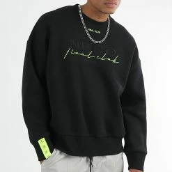 Remise 💯 Sweat Crewneck Large NERO 1st Drop Limited Carbon Black de NERO x Final Club 🤩 -Final Club Soldes final club 321388 FINAL 992 20220623T113956 03