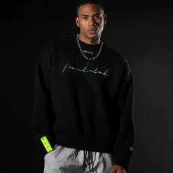 Remise 💯 Sweat Crewneck Large NERO 1st Drop Limited Carbon Black de NERO x Final Club 🤩 -Final Club Soldes final club 321388 FINAL 992 20220706T141805 06