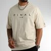Bon marché ✨ Tee 👚 Shirt Large Premium Signature 1022 Beige de Final Club 🎁