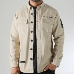 Meilleure vente ✨ Surchemise En Jean 1023 Beige de Final Club 🔔 -Final Club Soldes final club 332456 FINAL 1023 20221104T113510 03